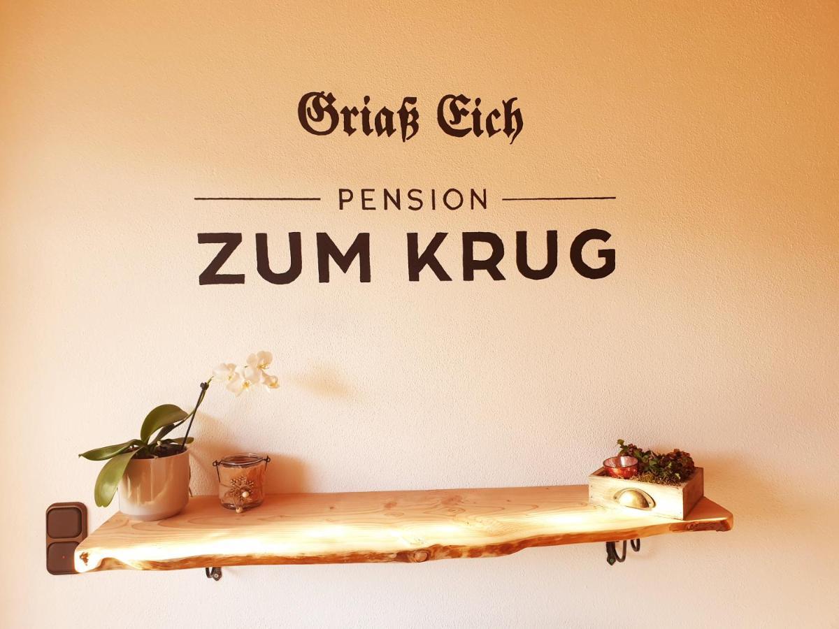 Pension Zum Krug, Messe Muenchen Hergolding Zewnętrze zdjęcie