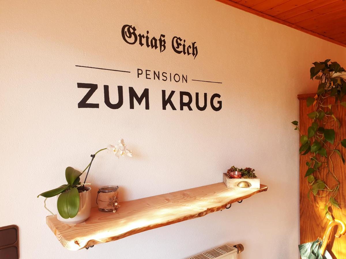 Pension Zum Krug, Messe Muenchen Hergolding Zewnętrze zdjęcie